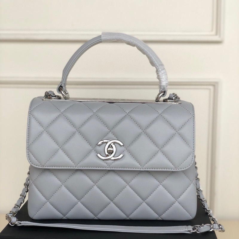 Ch**el top handle bags